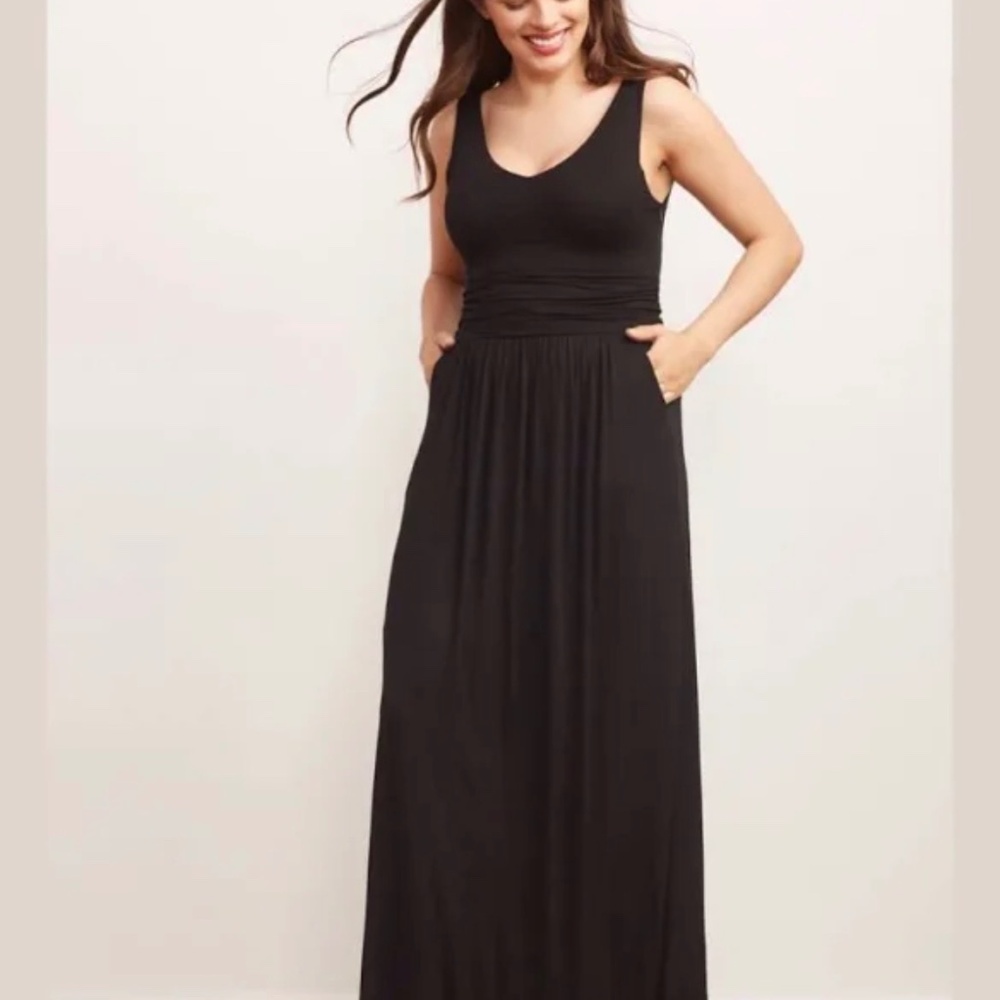 Brass Maxi Tank Dress